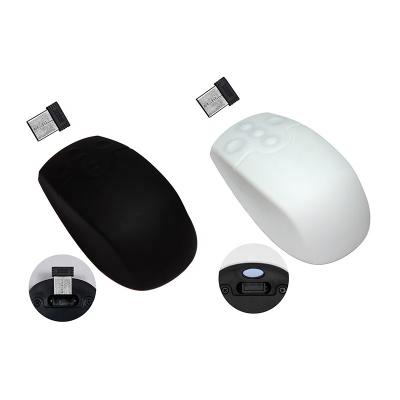 China IP65 2.4ghz waterproof silicone wireless mouse with micro usb3.0 receiver for sale