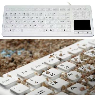 China Factory Direct Industrial Plug and Play RHM-IKB170 Keyboard with Integrated Waterproof and Washable Touchpad for sale