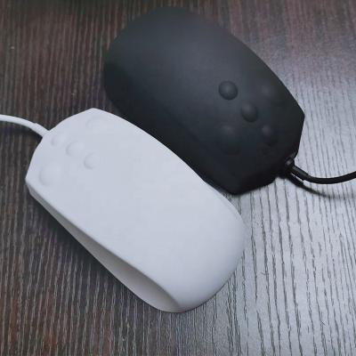 China IP68 Waterproof Silicone Waterproof Mouse Optical Mouse Industrial Mouse for sale