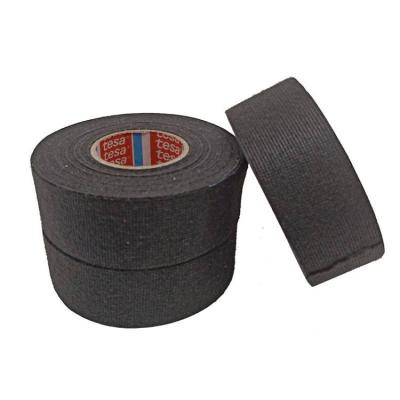 China TESA 51608 Heat Resistant PET Fleece Wire Harness Tape 19mmx25m For Flexibility And Noise Attenuation for sale