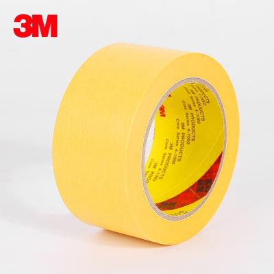 China 3M 244 Washi Heat Resistant Tape with Acrylic Adhesive for Paint Masking Sealing and UV Protection for sale