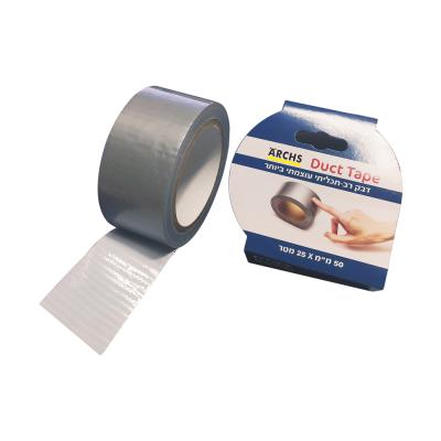 China Waterproof Silver Colored Cloth Adhesive Tape 0.15 mm TESA 4610 Alternative Tape for sale