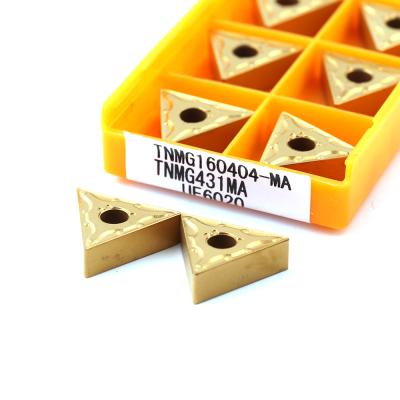 China Hign TNMG160404 MA VP15TF UE6020 US735 Wear Resistance Carbide Tool Metal CNC Lathe Tool Lathe Tool Insert for sale