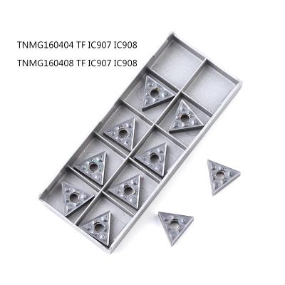 China Hign Wear Resistance TNMG160408 TF IC907 IC908 Carbide Tool TNMG160404 Carbide Inserts CNC Turning Tool for sale