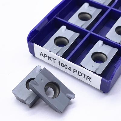 China Hign Wear Resistance APKT1604 PDTR LT30 APMT1604 Tool Carbide Insert Tool CNC Milling Turning Tools for sale