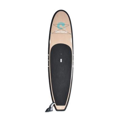 China Ocean Water Surfing EPS All Around Sup Rack Up Paddle Board Carbon Fiber Wash Sup Sufing Paddle Surfboards With Wood Veneer for sale