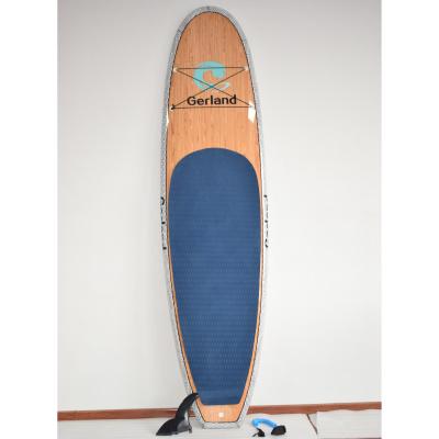 China Ocean Water Surfing SUP Boards Customized Surfboards Glue SUP Paddle Board Carbon Fiber Epoxy Surfboard Bamboo High Quality Surfboard /ENV for sale