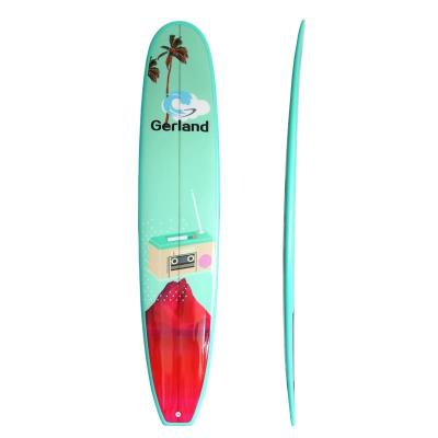 China Ocean Water Surfing Customized EPS Epoxy Resin Surf Board Longboard Surfboards Soft Soft Top Surfing Board for sale