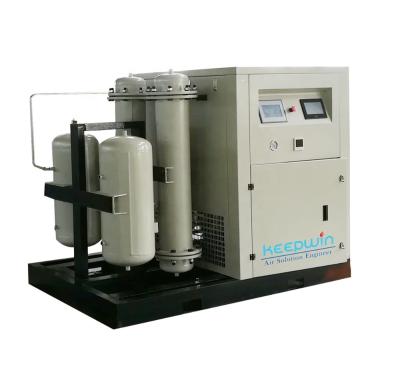 China 15hp Lubricated 1.2m3/min 120 PSI Scroll Oil Free Air Compressor For Dental Hospital for sale