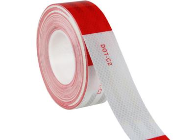 China Waterproof Safety Warning Micro-Prismatic Reflective Adhesive Tape for sale