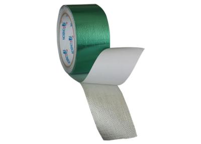 China Waterproof Heavy Duty Blue / Green Adhesive Tarp Repair Tape For Tarpaulin for sale