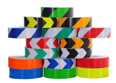 China Night Warning Reflective Tape , Weatherproof Reflective Honeycomb Tape For Safety for sale