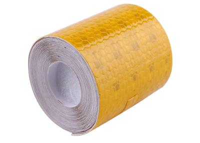 China Outdoor Honeycomb Reflective Tape , Self Adhesive Reflective Warning Tape for sale