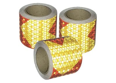 China Durable Waterproof Caution Reflective Safety Tape Pressure - Sensitive Type for sale