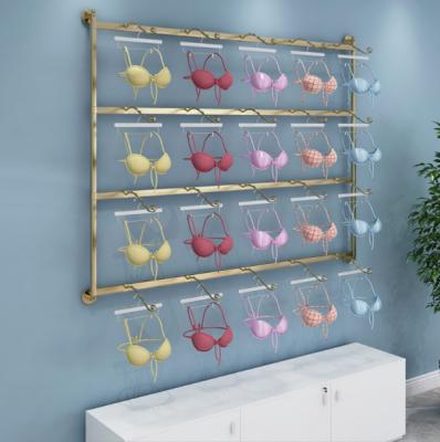 China Lingerie Store Underwear Display Rack Bra Panties Cabinet Eco-friendly Material Display Rack for sale