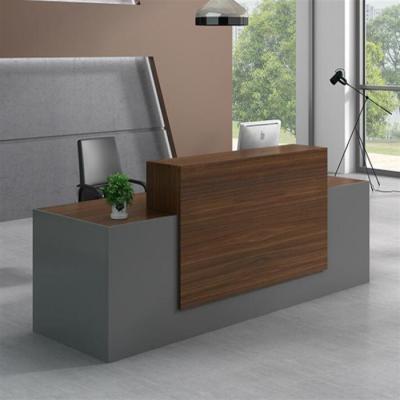 China Mobile Phone Shop Cashier Counter Front Desk Simple Modern Reception Desk for sale