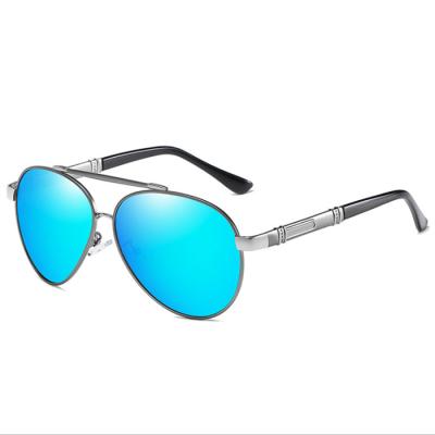 China Outdoor Sports Metal Frames Pilot 400 Shade Women Men Sun UV Polarized Sunglasses for sale