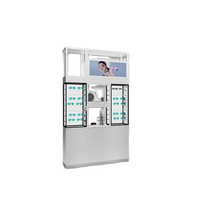 China Customized Design Professional Manufacturing Case Glass Cabinet Cheap Optical Display for sale