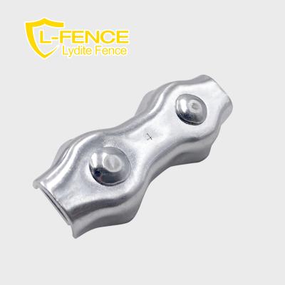 China Easily Assembled Lydite OEM Fence Accessories China Supplier Multisize Electric Fence Galvanized Rope Connector 4mm for sale