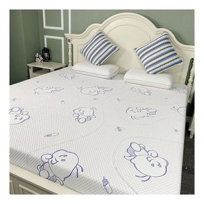 China High Quality Bright Kid Breathable Textile Mattress Fabric Jacquard Mattress Fabric Ticking for sale