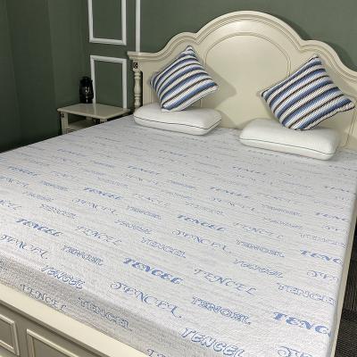 China Factory Directly Breathable Lyocell Fiber Knitted Jacquard Mattress Fabric for sale