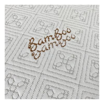 China Breathable natural bamboo knitted fabric for mattress pillowcase fabric for sale