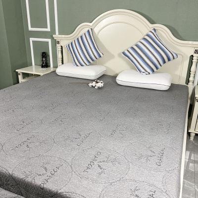 China 2022 Memory Hot Sale Factory Directly Knitted Jacquard Mattress Fabric With Chorcal Bamboo Fiber for sale