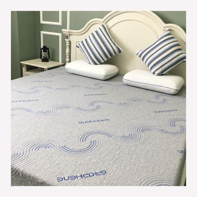 China Memory factory supplier knitted jacquard mattress fabric with suitable Graphene fiber mattress, pillowcase for sale