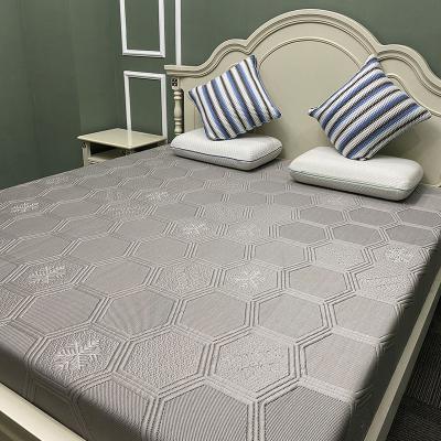 China Memory Factory Directly Knitted Jacquard Mattress Fabric With Cooling Fiber For Home Textile for sale