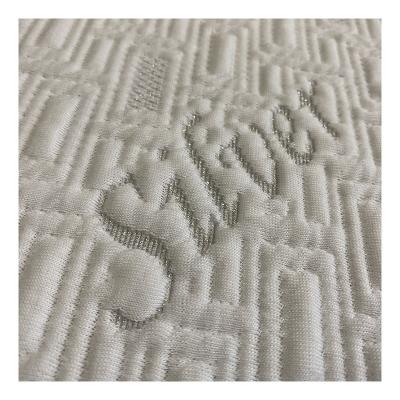 China Breathable OEM / ODM Stretch Silver Mattress Fabric Quilted Ticking Fabric For Pillow Case for sale