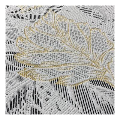 China Waterproof Memory TPU Film Laminated Natural Fiber Material Organic Polyester Jacquard Mattress Fabric for sale