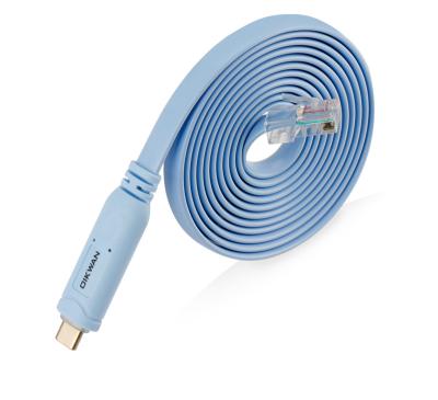 China PC USB-c Usb 3.0 Type C To Rj45 Adapter Cable For Cisco Console Cable for sale