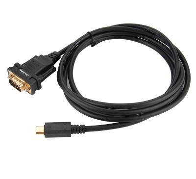 China RS232 Console Cable USB-C DB9 to USB-C to DB9 Serial Cable for sale