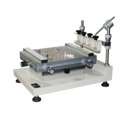 China SMT PCB Assembly Production Line Manual Screen Printing Machine Stencil Printer for sale