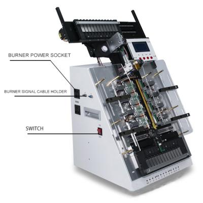 China SMT PCB Assembly Production Line Automatic Machine (robot) IC Burning Machine for Electronic PCB IC Manufacturing for sale