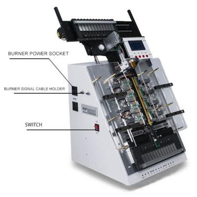 China Automatic LED Light Production IC Programmer/IC Writer/IC Burner Machine for SOP SSOP DPI for sale