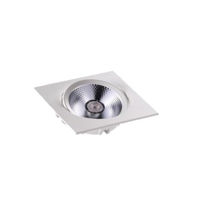 China Modern Interior Light Fixture LED Lamp IP20 Square Recessed 9W LED Spotlights for sale