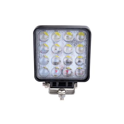 China 6063/Aluminum Alloy Waterpoof Lights 12V Spot 4.3 Inch 5D LED 48W Offroad Work Light For Driving for sale