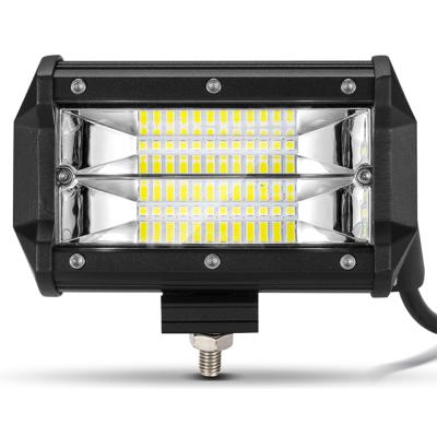 China 6063/Aluminum Alloy Off-Road Vehicle LED Light Bar 72W 5