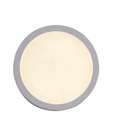 China Surface Mounted SMD2835 IP44 Ultra Thin Round Mount LED Outdoor Ceiling Light 12W 18W 24W 36W for sale