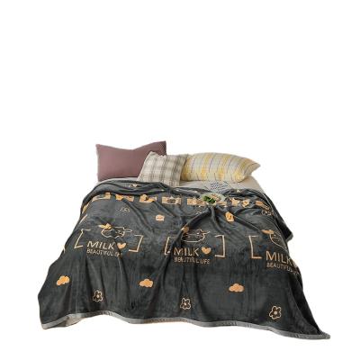 China Office Sofa Nap Quilt Towel Nap Rest Mite Anti Dust Single Bed And Double Person Air Conditioning Quilt Covering for sale