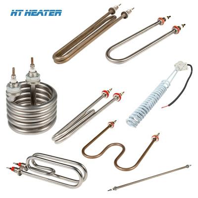 China Heater U shape 220v 2kw Electric Tubular Water Heater Stainless Steel Immersion Heater Tubular Water Heater for sale