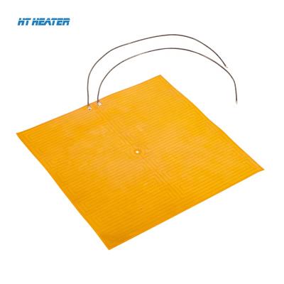 China Hongtai slim heater 5V 12V 24V 36V 48V 120V etc. ft Heater Thermofoil Flexible Polyimide Film for sale