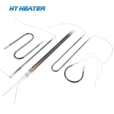 China Hotels carbon fiber heater heat pipe heater electric tube quartz far infrared lamp 220v for sale