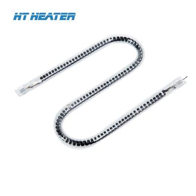 China Straight Car 220volt 2000w Hongtai IR Quartz Lamp Carbon Fiber Heater for sale