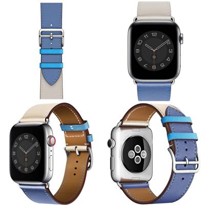 China SKYLET Luxury Watches Women Leather Mens Leather Wrist Band Designer Watch Bands For Apple Watch Bands for sale