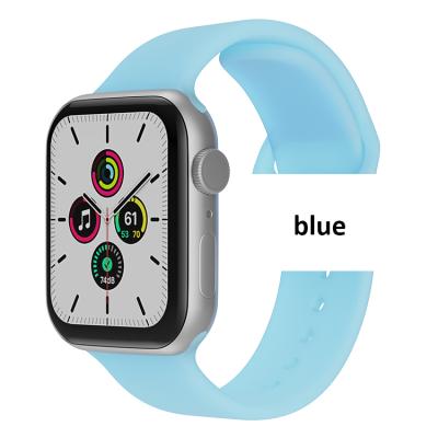 China New Arrival Rubber Wrist Replacement SKYLET Rubber Watchband For Apple Watch Band Silicone Series for sale