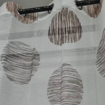 China Good Quality Modern Printed Window Curtain Factory Supply For Tulle Curtain for sale