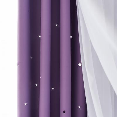 China Blackout Classic Blackout Polyester Window Drapes Solid Shading Home Hotel Bedroom Curtains High For Living Room for sale