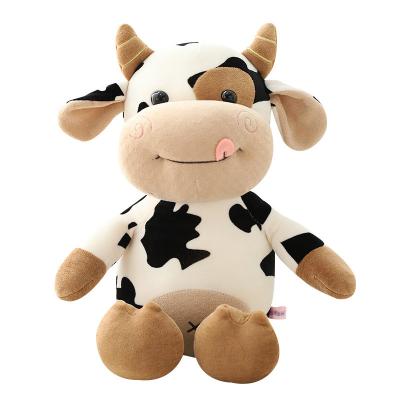 China Cute Plush Dolls Cows Toys for Children Cow Toy Custom Cow Plush Toys Kids Gift Children Plush Toys Custom Soft Dairy Cattles Stuffed Dolls for sale